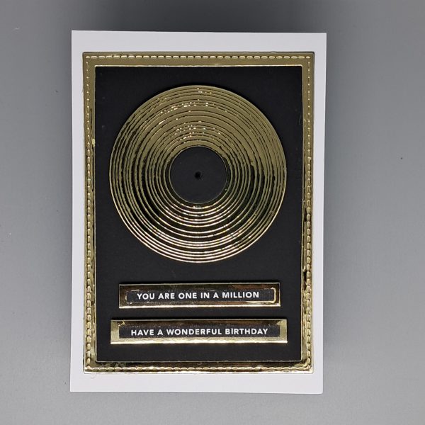 Paula Pascual Clare Harmer Tag on the Record Paula Creates die cutting Tags Vinyl