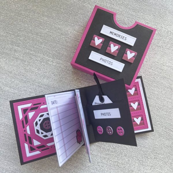Treasure Book Paula Creates Lorraine Sanders Die cutting Book making