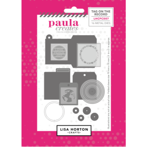 Paula Creates - Tag on the record