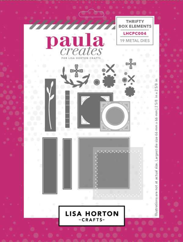 Paula Creates - Thrifty Elements for Lisa Horton Crafts